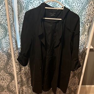 Love Tree Elegant Black Coat